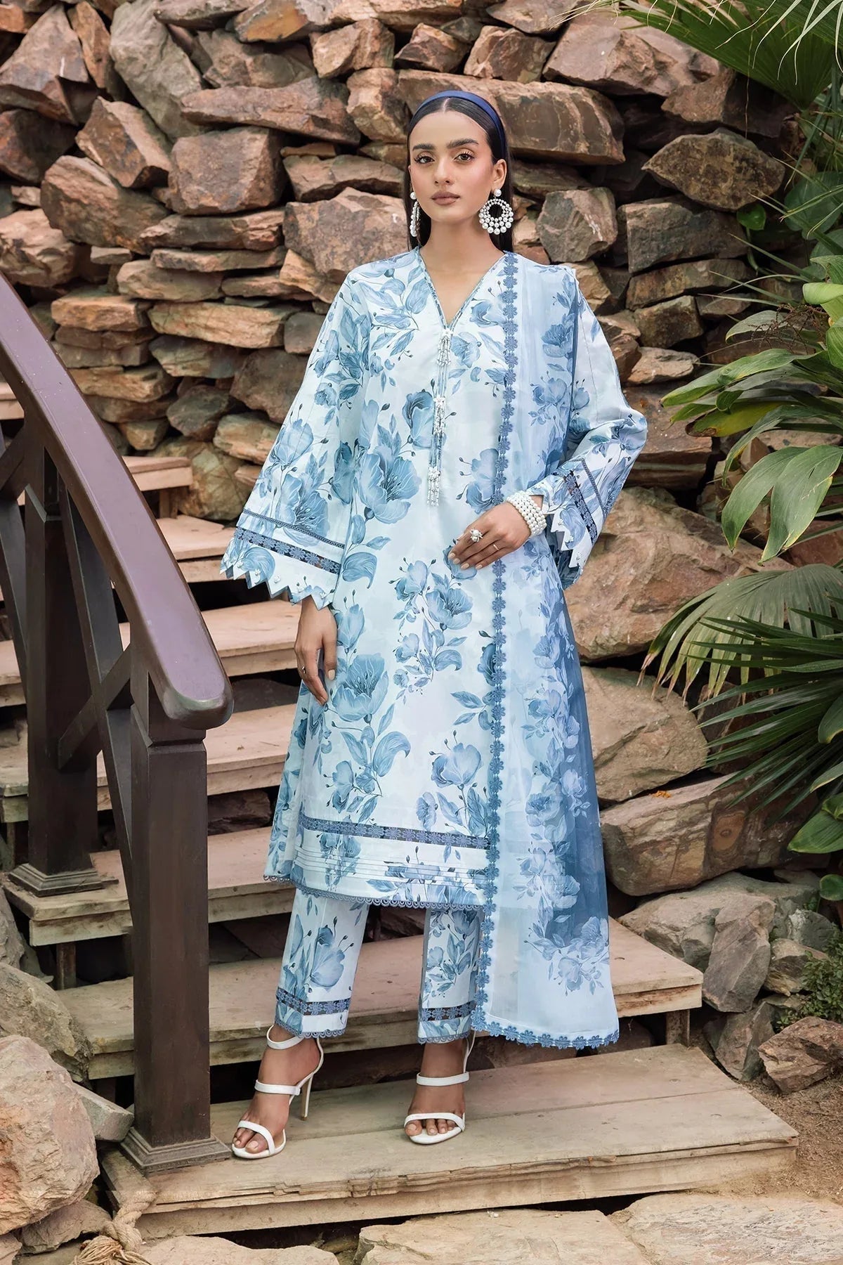 Alizeh | Sheen Lawn Prints 24 | GLORY - Aqsa Fabrics