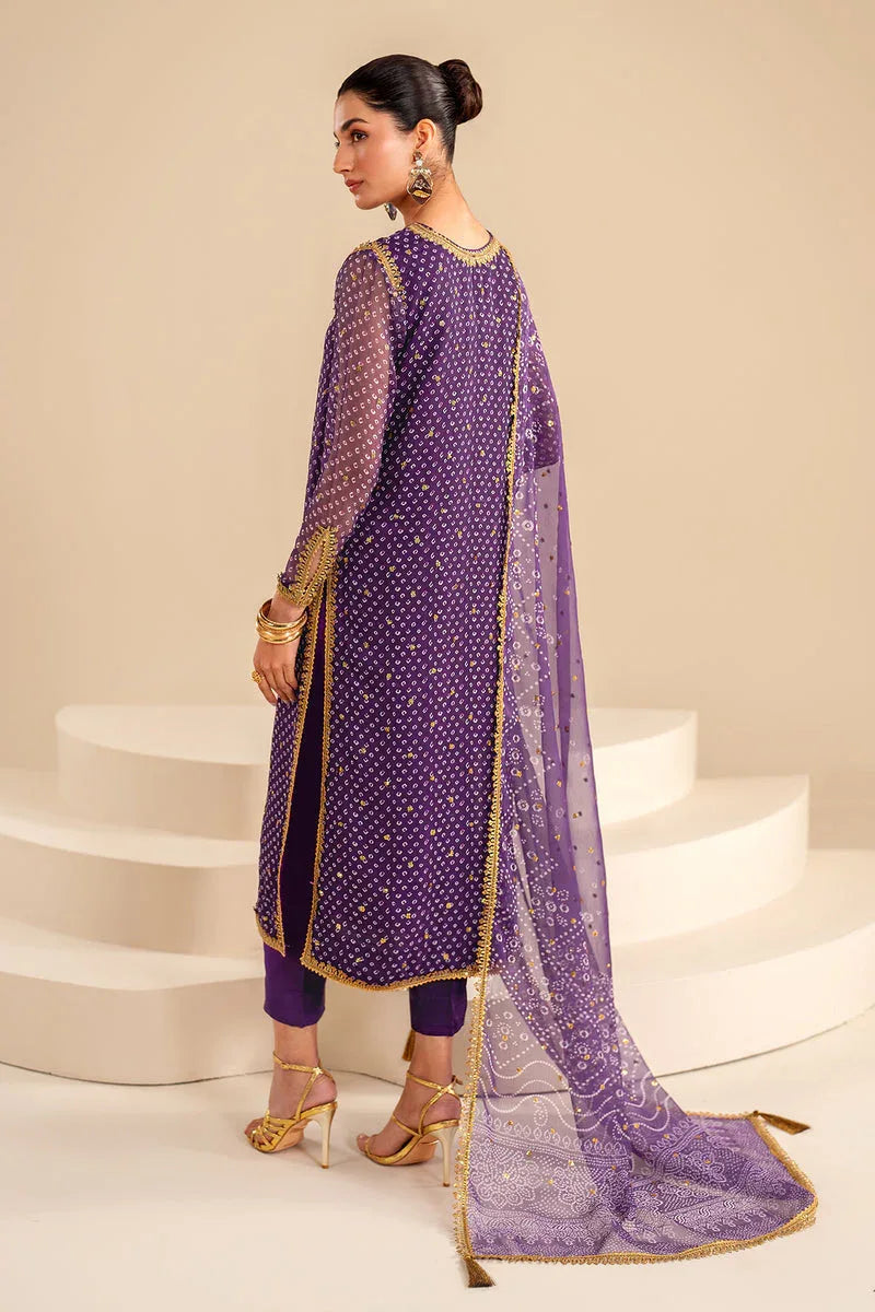 Baroque | Luxury Pret 24 | CHIFFON UF-625 - Aqsa Fabrics