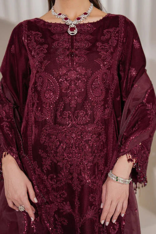 Baroque | Velvet 25 | UF-758 - Aqsa Fabrics