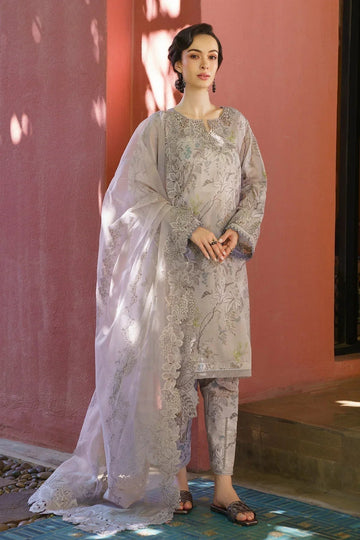 Baroque | Lawn Collection 24 | UF-578 - Aqsa Fabrics