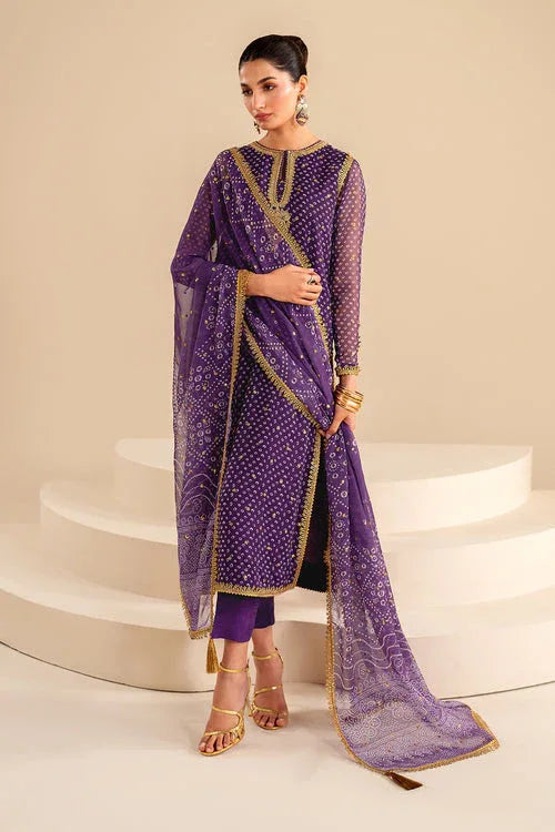 Baroque | Luxury Pret 24 | CHIFFON UF-625 - Aqsa Fabrics