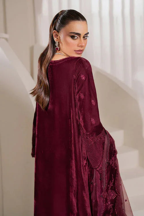 Baroque | Velvet 25 | UF-758 - Aqsa Fabrics