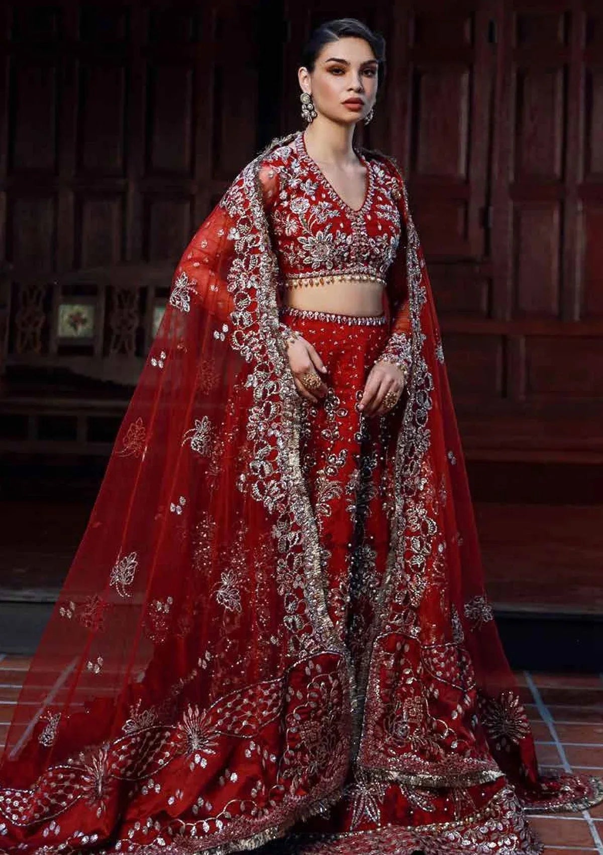 Ezra | Wedding Collection | EW24#08 - Rose - Aqsa Fabrics