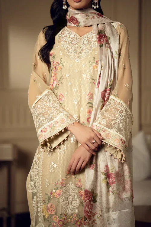 Baroque | Luxury Pret 24 | CHIFFON UF-513 - Aqsa Fabrics