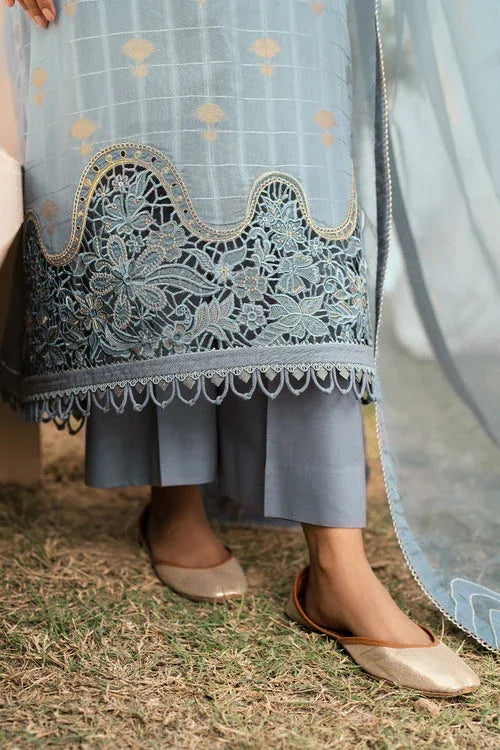 Baroque | Luxury Pret 24 | JACQUARD LAWN UF-606 - Aqsa Fabrics