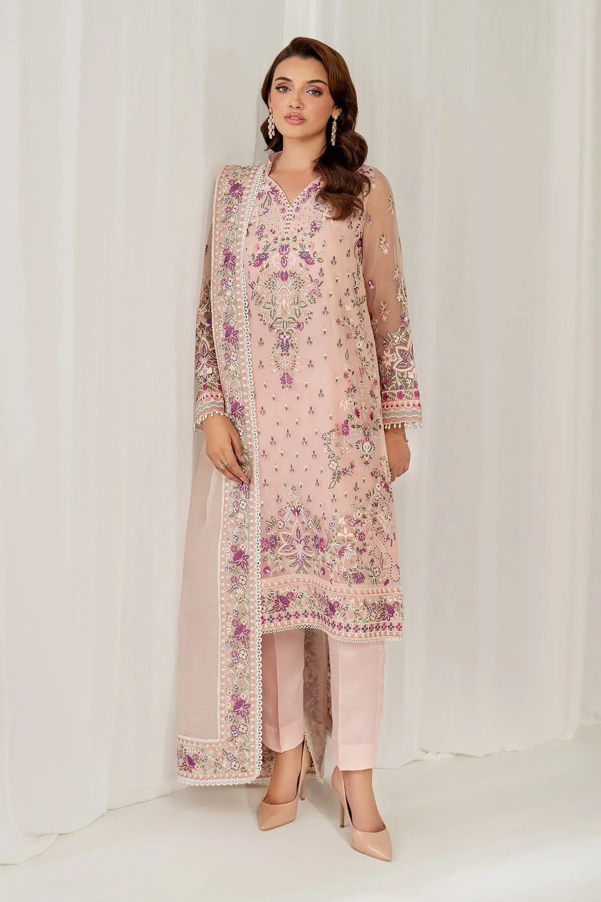 Baroque | Formal Collection | UF-4052 - Aqsa Fabrics