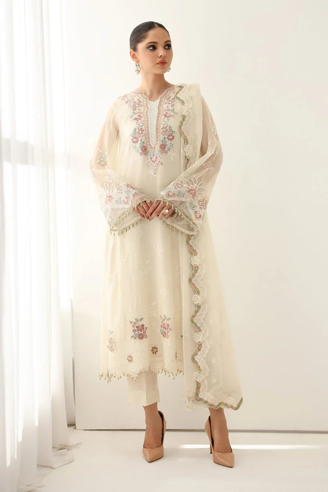 Baroque | Formal Collection | UF-4184 - Aqsa Fabrics