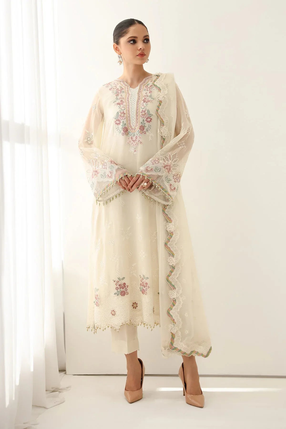 Baroque | Formal Collection | UF-4184 - Aqsa Fabrics