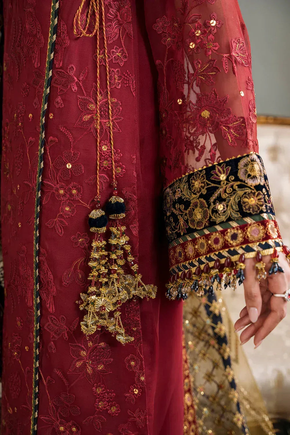 Baroque | Chantelle Embroidered Collection | CH12-07 - Aqsa Fabrics