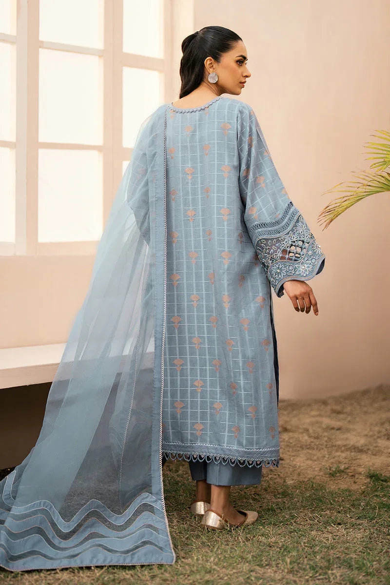 Baroque | Luxury Pret 24 | JACQUARD LAWN UF-606 - Aqsa Fabrics