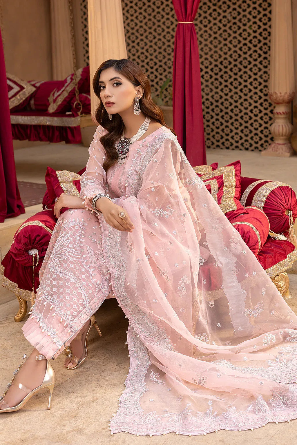 Neeshay | Dastgah Festive Formals | MEHR - Aqsa Fabrics