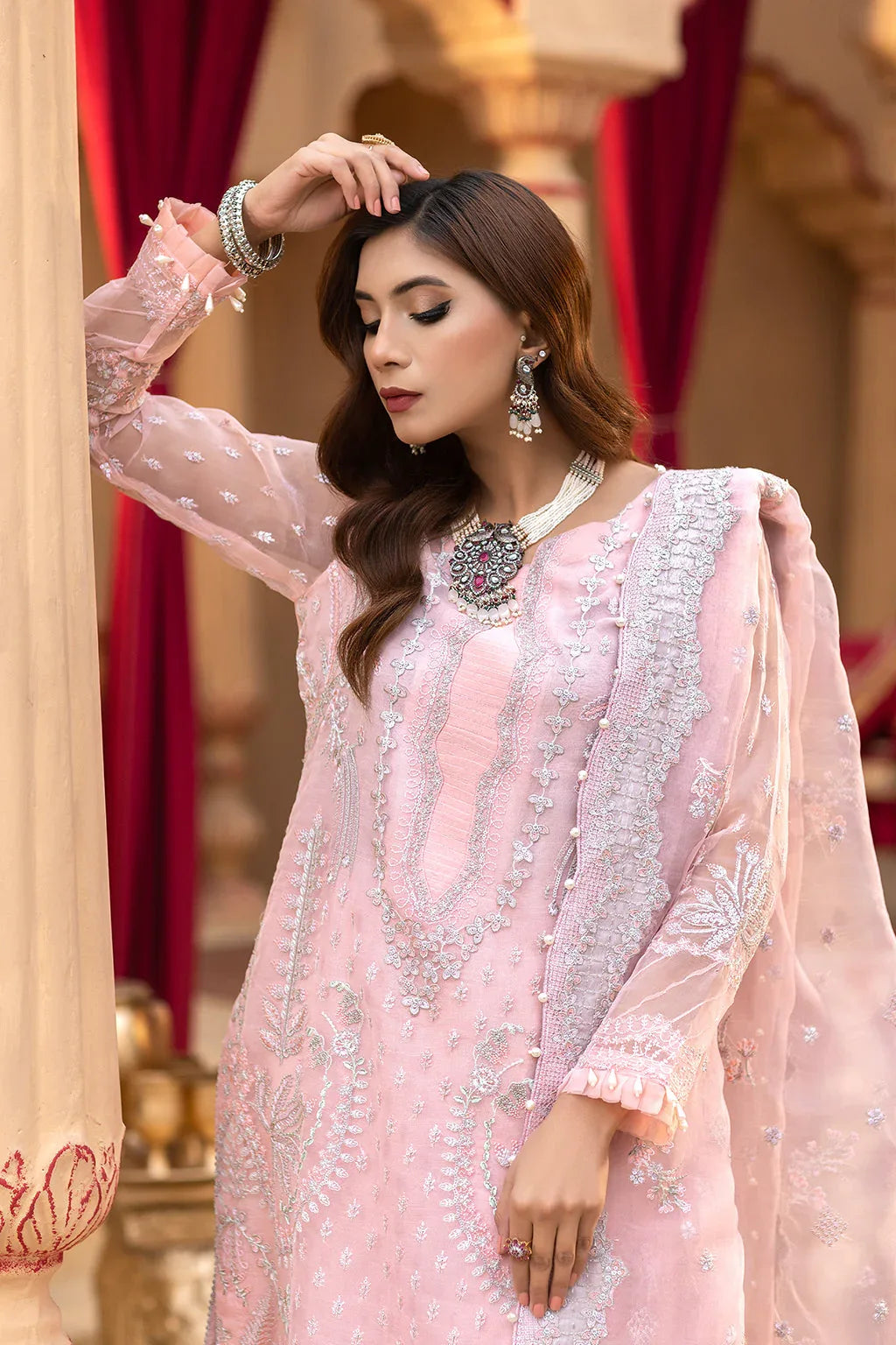 Neeshay | Dastgah Festive Formals | MEHR - Aqsa Fabrics