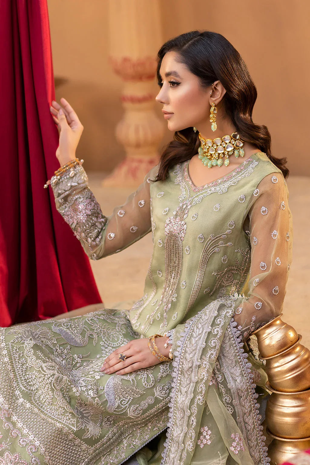 Neeshay | Dastgah Festive Formals | RANG-E-BAHAR - Aqsa Fabrics