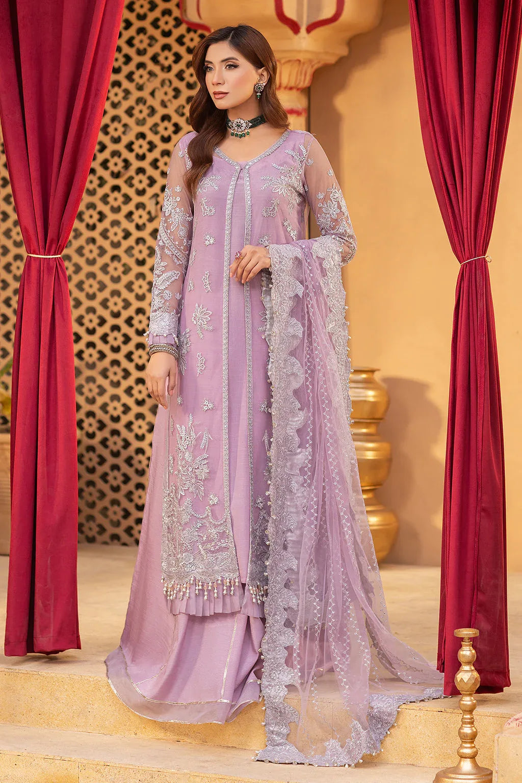 Neeshay | Dastgah Festive Formals | PARISA - Aqsa Fabrics