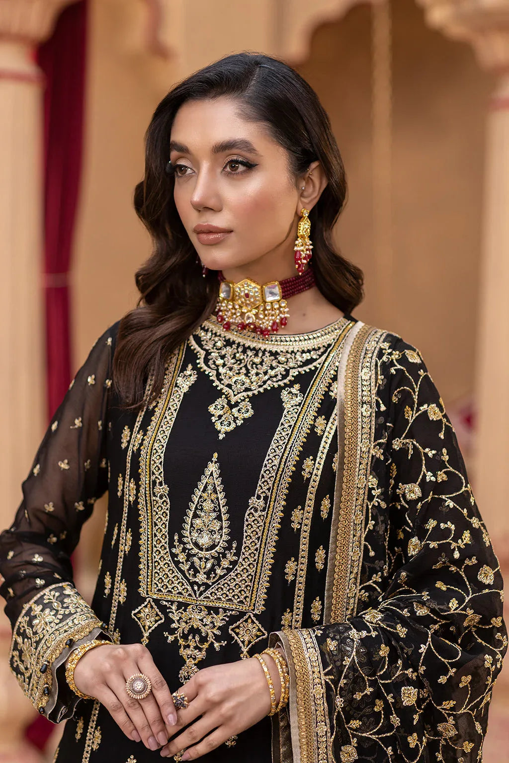 Neeshay | Dastgah Festive Formals | LEILA - Aqsa Fabrics