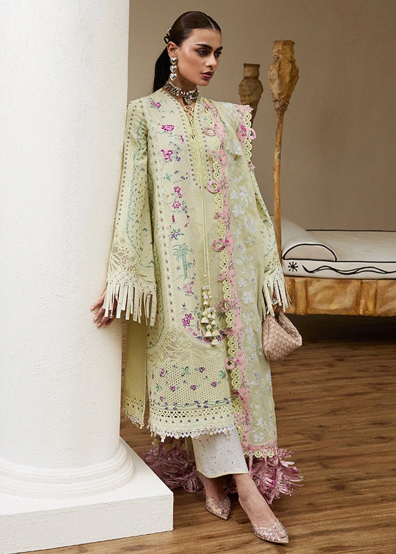 Suffuse | Luxury Lawn 25 | FERIDA - Aqsa Fabrics