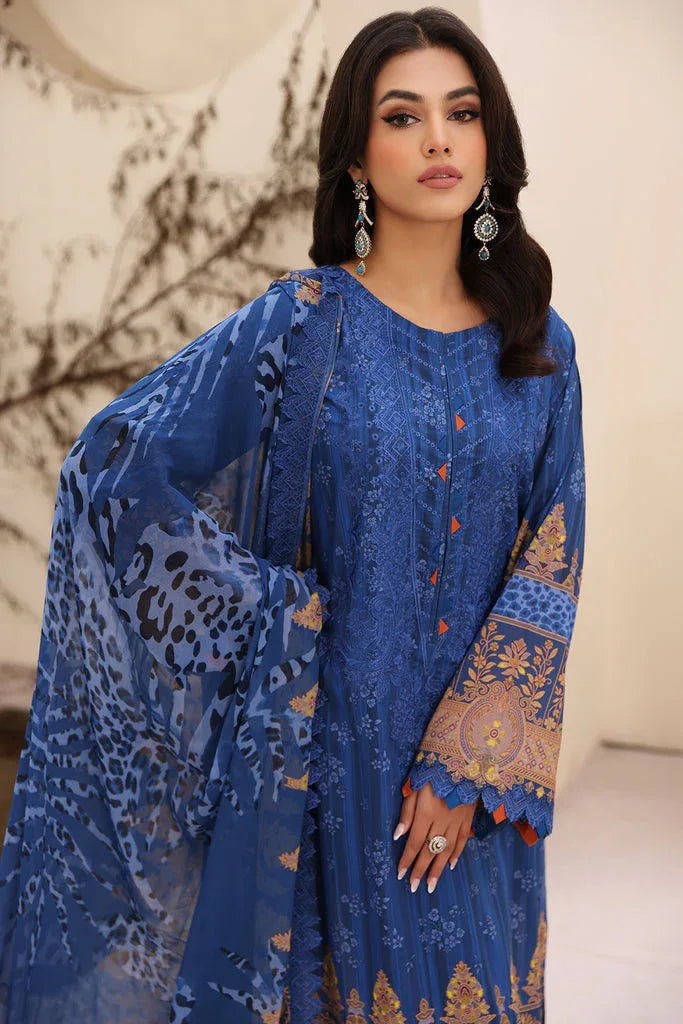 Charizma | Naranji Embroidered Lawn 24 | CN4-005 - Aqsa Fabrics