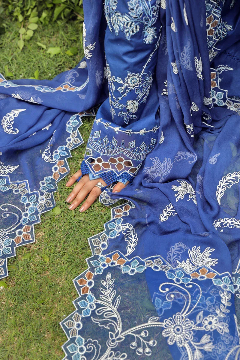 Qalamkar | Festive Lawn 2024 | PS-08 FARHEEN - Aqsa Fabrics
