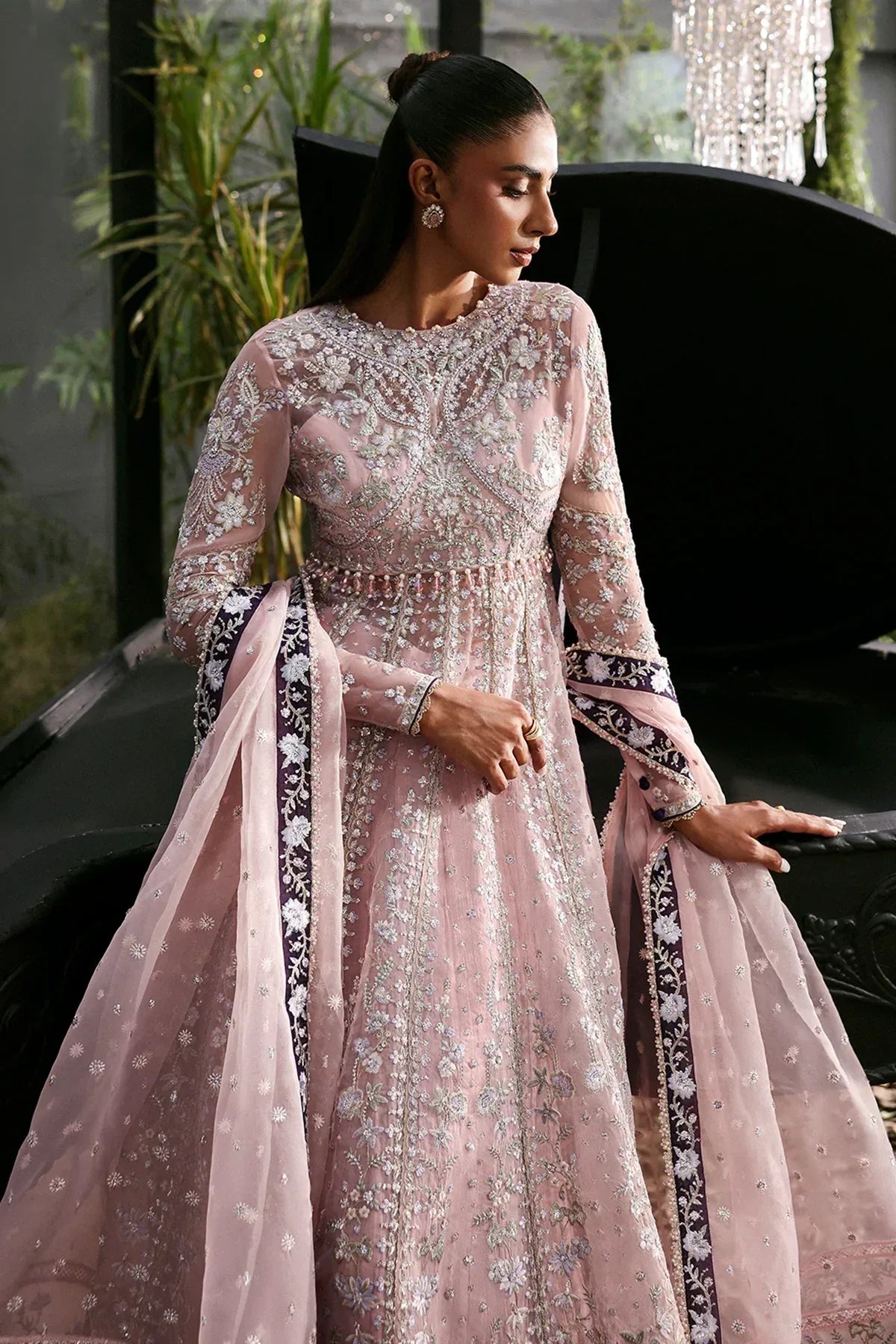 Afrozeh | La Fuchsia 25 | Zeal - Aqsa Fabrics