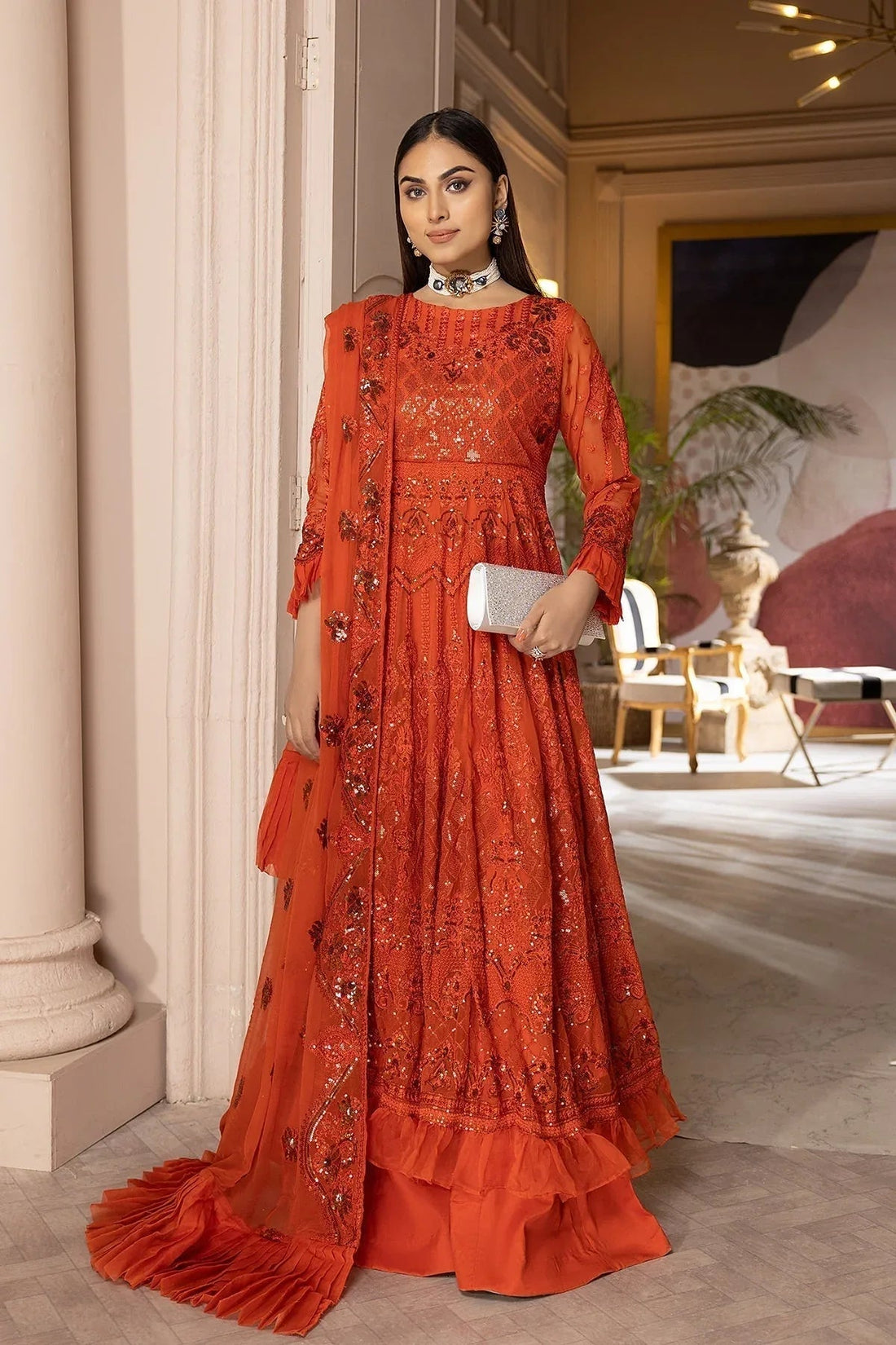 Charizma | Statement Dresses | STM23-08-S - Aqsa Fabrics