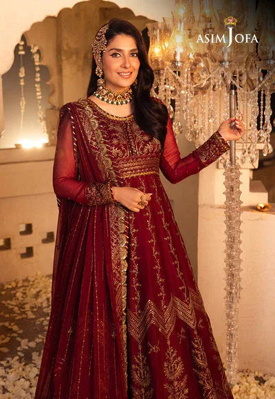 Asim Jofa | Shehnai Festive Collection | AJSH-16 - Aqsa Fabrics