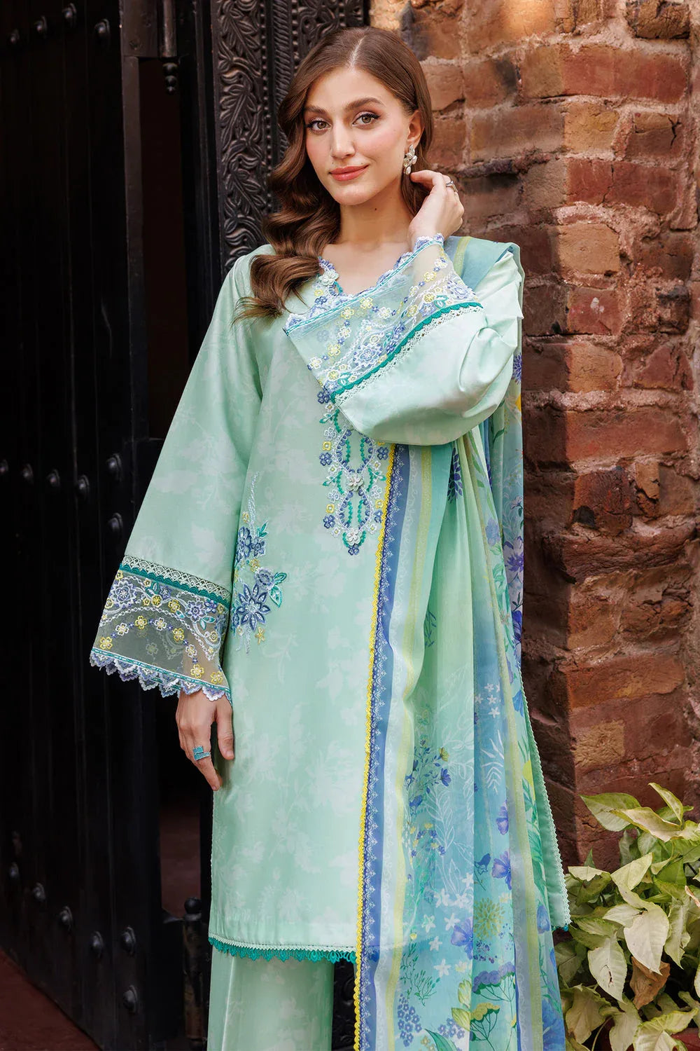 Farasha | Printed Essentials | Mistell - Aqsa Fabrics