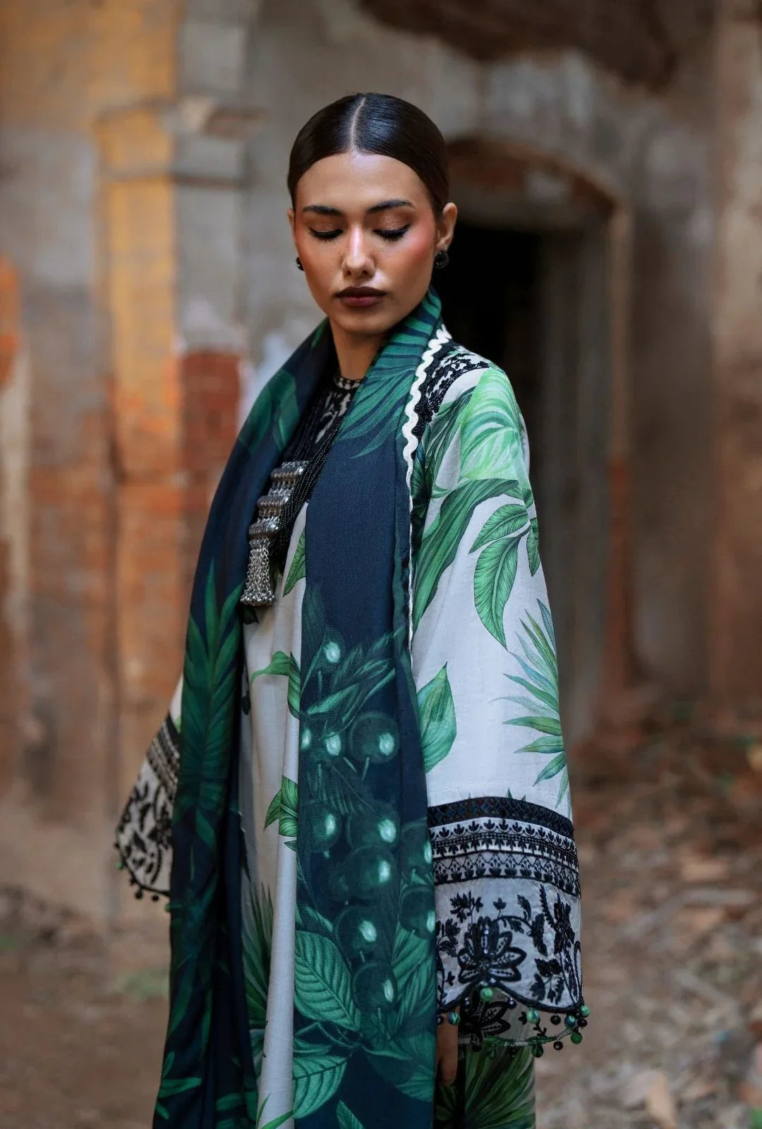 AJR Couture | Sard Sham | Gulbahar - Aqsa Fabrics