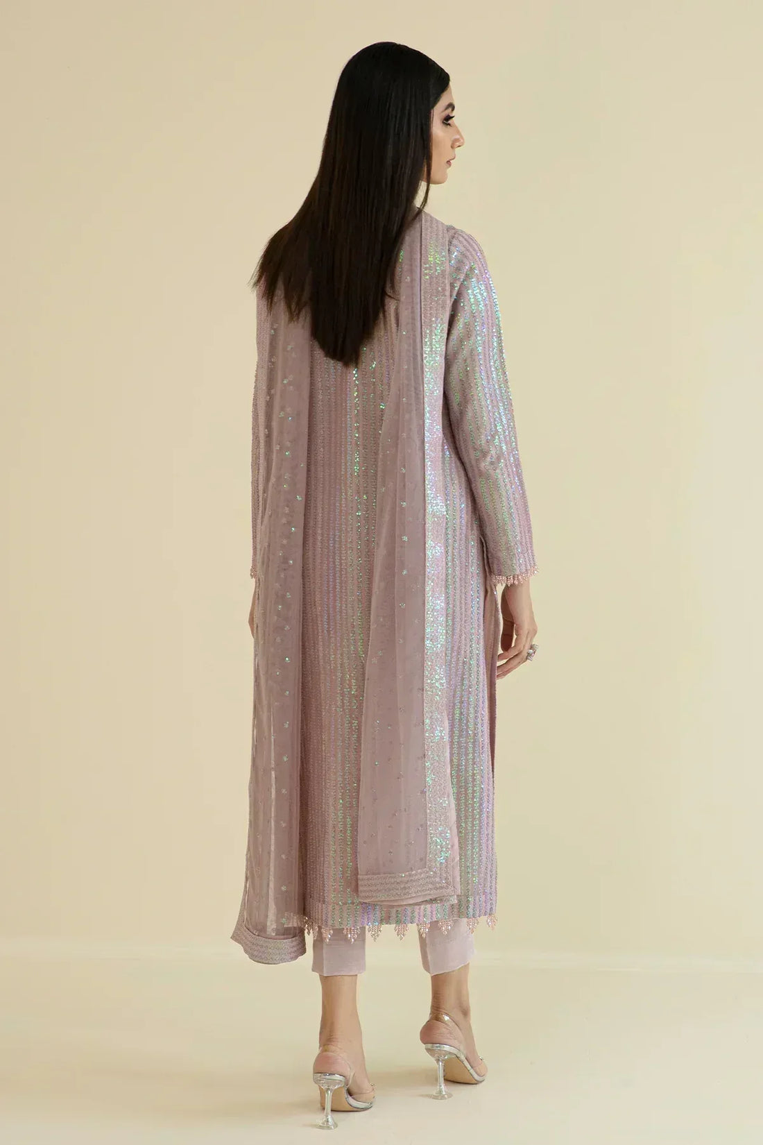 Baroque | Formals Collection | UF-384 - Aqsa Fabrics
