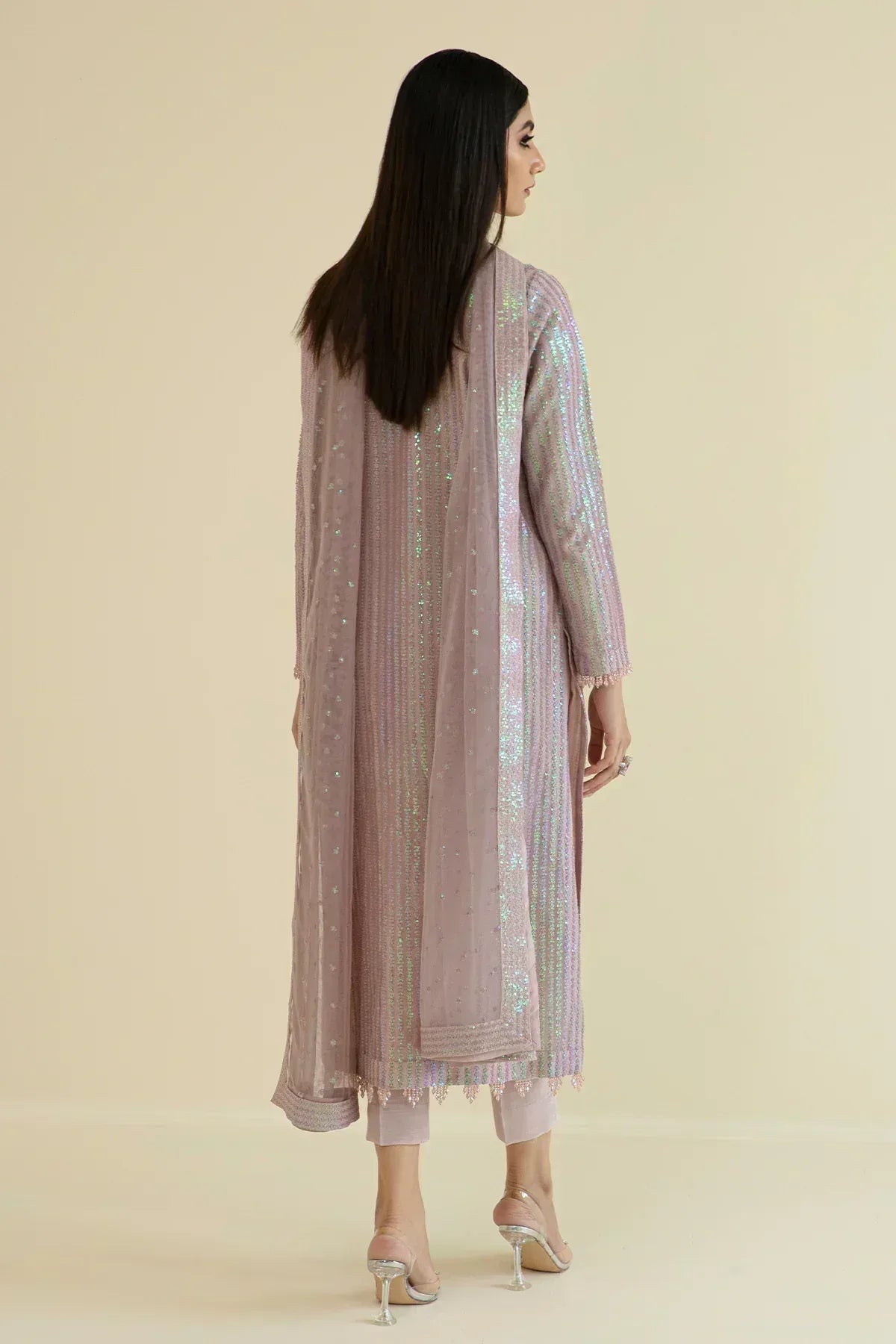 Baroque | Formals Collection | UF-384 - Aqsa Fabrics