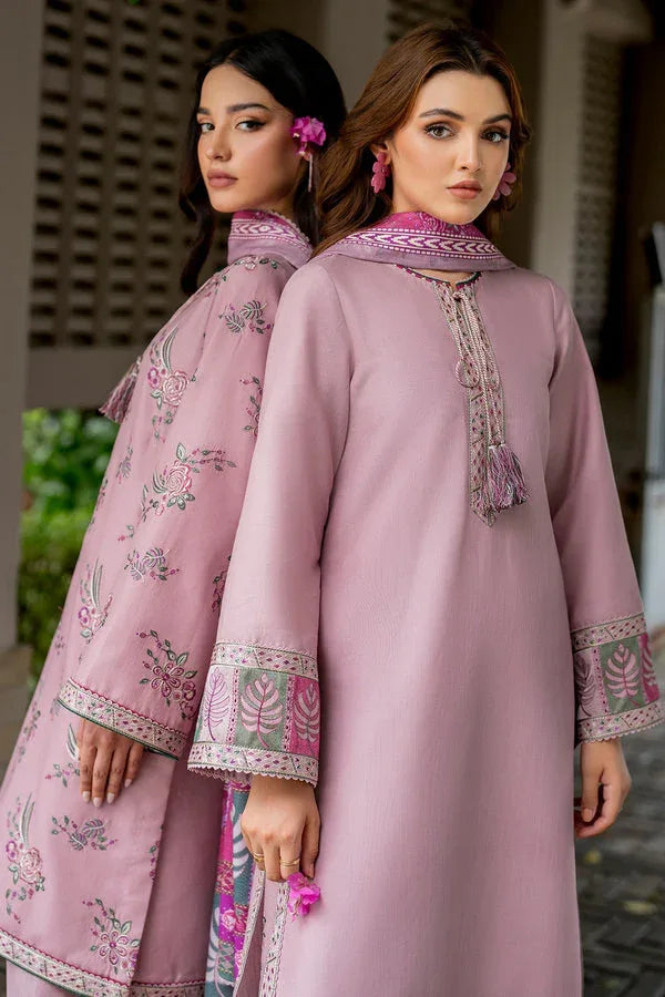 Jazmin | Winter Edition 24 | KHADDAR UW-0054 - Aqsa Fabrics