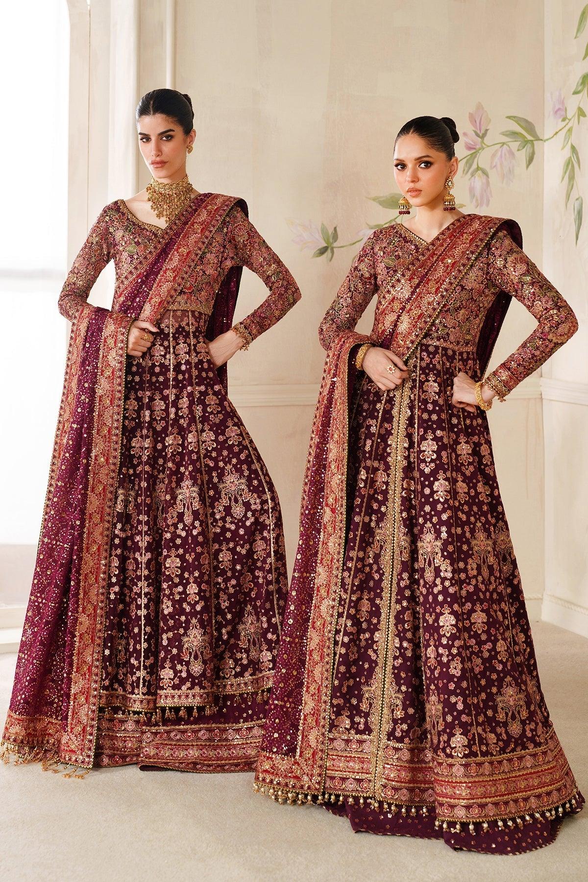 EMBROIDERED CHIFFON CH14-05 STITCHED