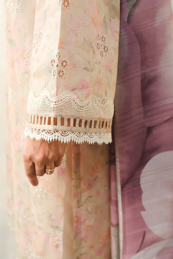 Baroque | Luxury Pret 24 | LAWN UF-660 - Aqsa Fabrics