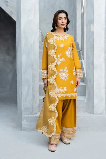 Imrozia Premium | Whispers  of Fall | SP-121 Aureline - Aqsa Fabrics