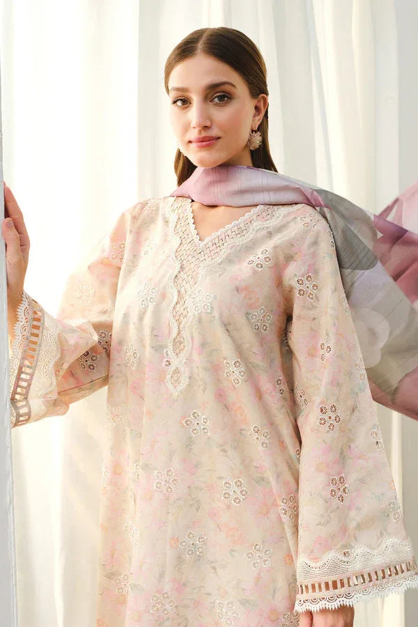 Baroque | Luxury Pret 24 | LAWN UF-660 - Aqsa Fabrics