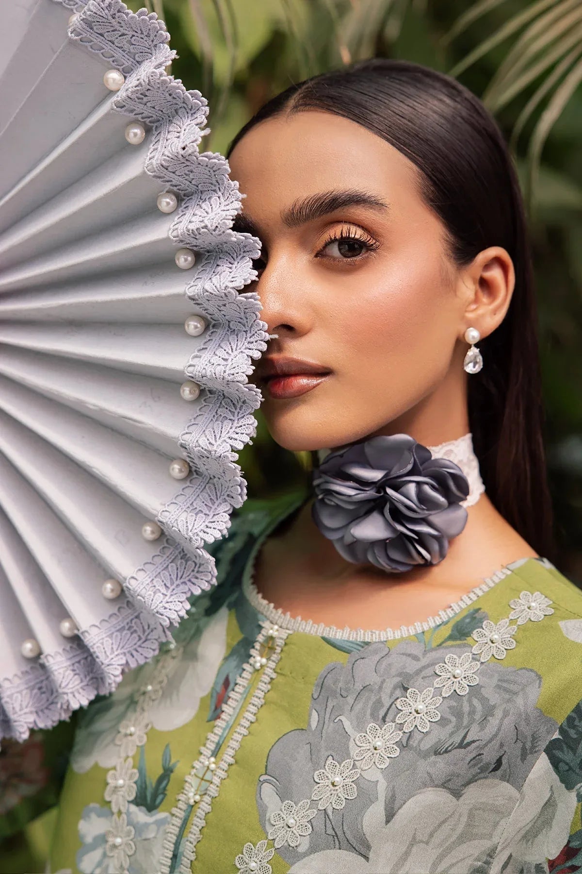 Alizeh | Sheen Lawn Prints 24 | JAZMIN - Aqsa Fabrics