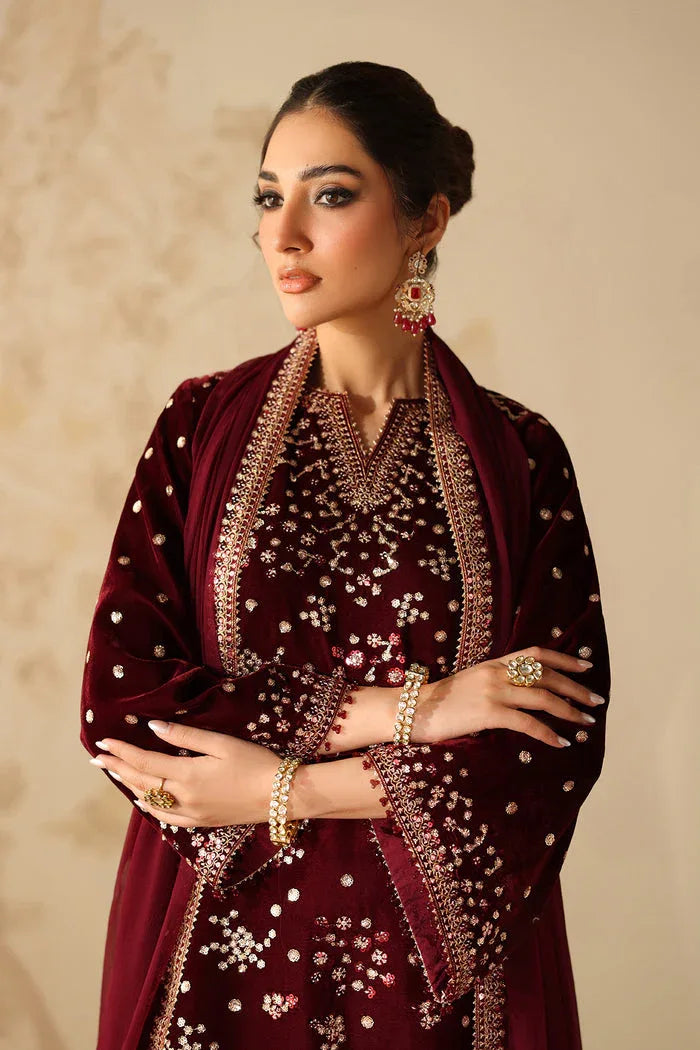 Baroque | Velvet 25 | UF-4315 - Aqsa Fabrics
