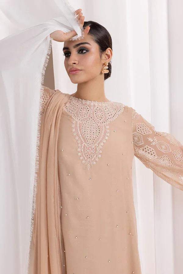 Baroque | Luxury Pret 24 | CHIFFON PR-843 - Aqsa Fabrics