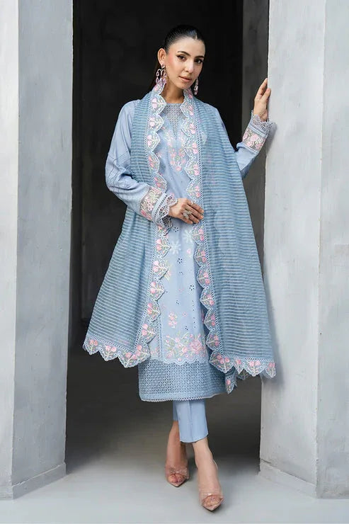Imrozia Premium | Whispers  of Fall | SP-123 Whisper Bloom - Aqsa Fabrics