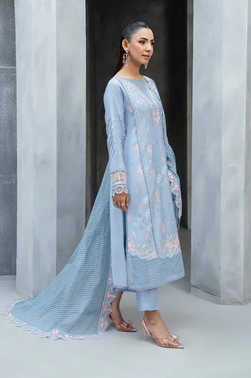 Imrozia Premium | Whispers  of Fall | SP-123 Whisper Bloom - Aqsa Fabrics
