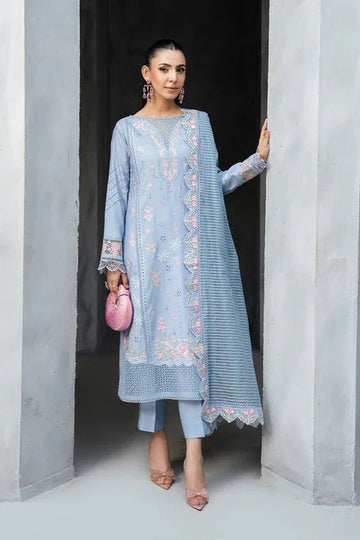 Imrozia Premium | Whispers  of Fall | SP-123 Whisper Bloom - Aqsa Fabrics