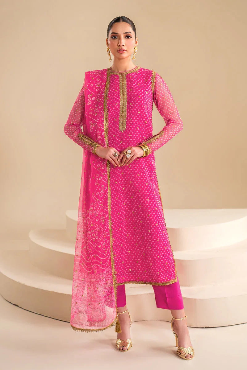 Baroque | Luxury Pret 24 | CHIFFON UF-626 - Aqsa Fabrics
