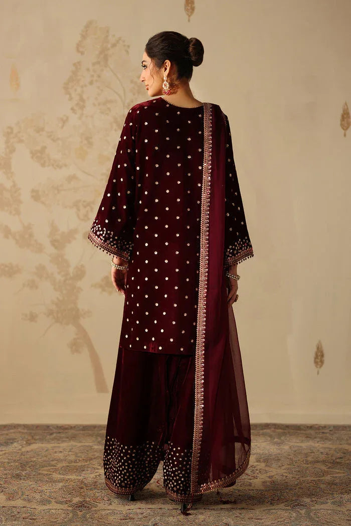 Baroque | Velvet 25 | UF-4315 - Aqsa Fabrics