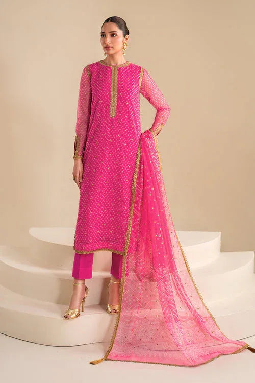 Baroque | Luxury Pret 24 | CHIFFON UF-626 - Aqsa Fabrics