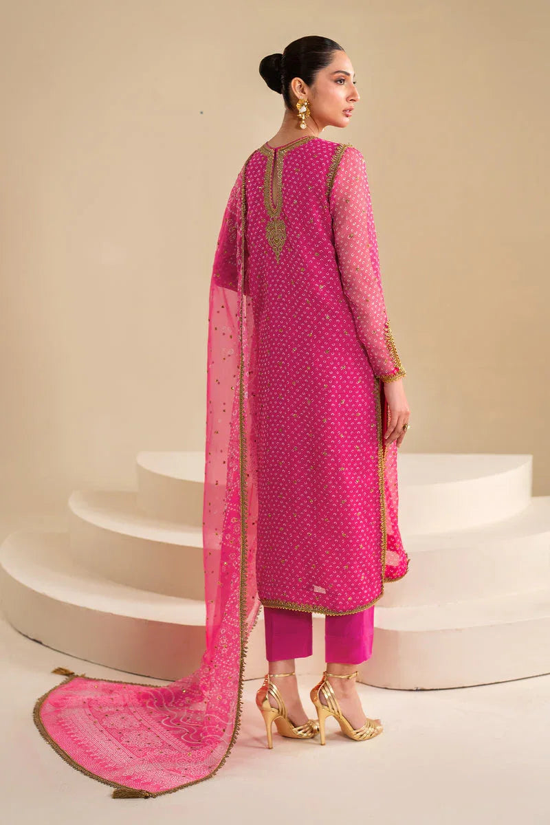 Baroque | Luxury Pret 24 | CHIFFON UF-626 - Aqsa Fabrics