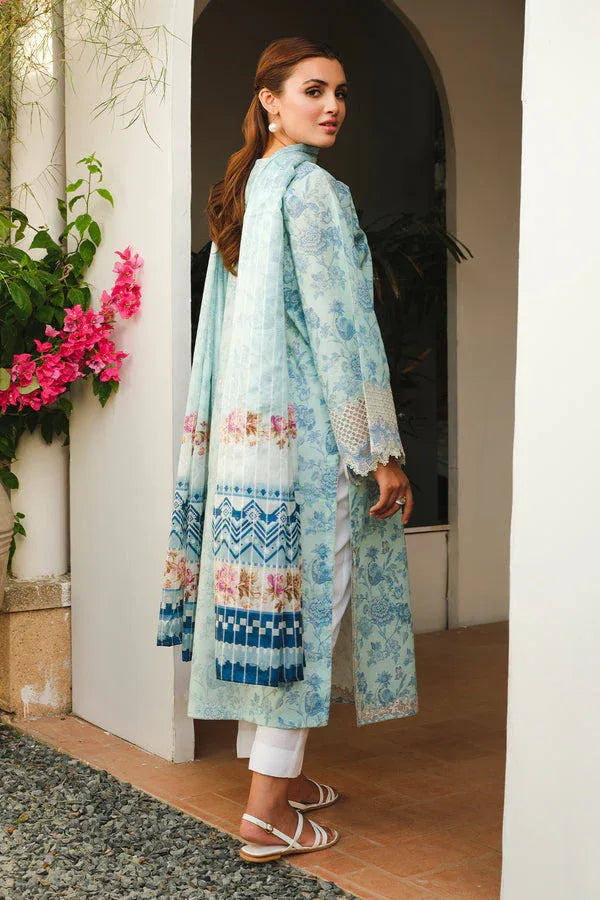 Baroque | Luxury Pret 24 | LAWN UF-661 - Aqsa Fabrics