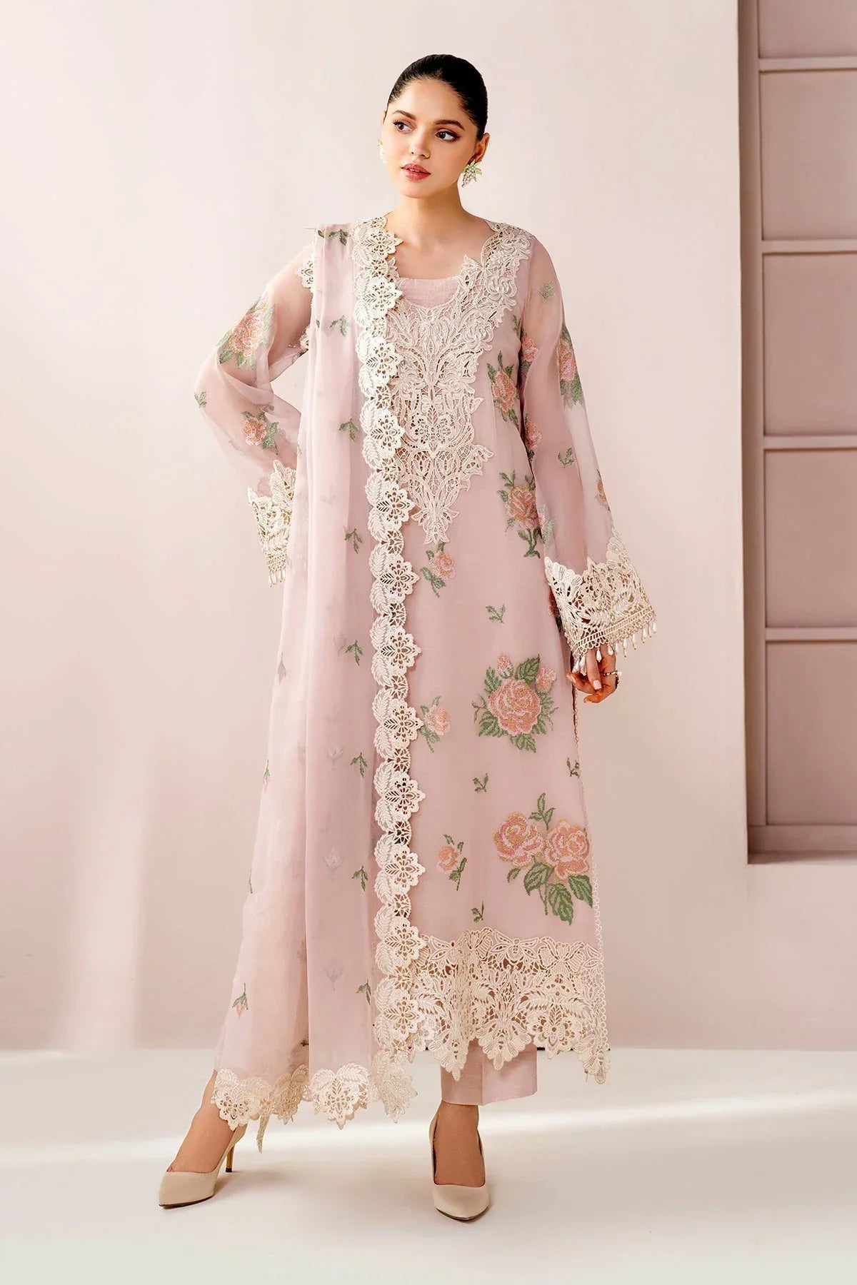 Baroque | Formal Collection | UF-4189 - Aqsa Fabrics