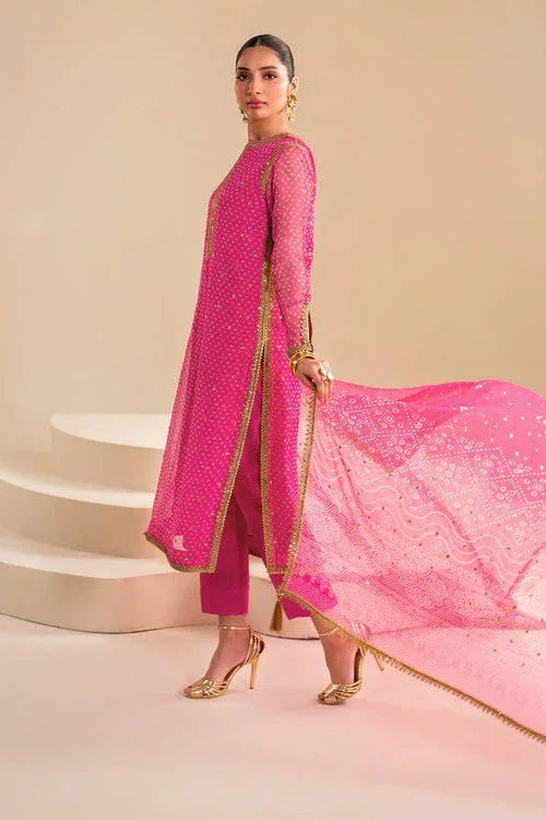 Baroque | Luxury Pret 24 | CHIFFON UF-626 - Aqsa Fabrics