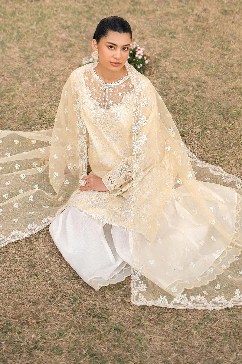 Baroque | Luxury Pret 24 | LAWN UF-607 - Aqsa Fabrics