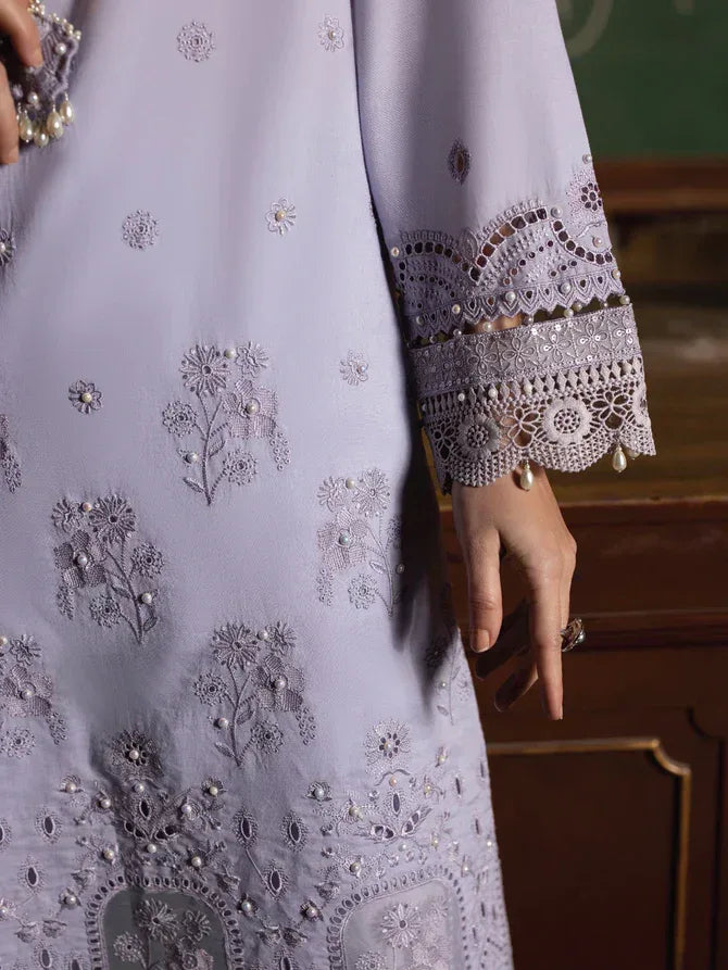 Faiza Faisal | Maya Luxury Lawn | Nazali - Aqsa Fabrics