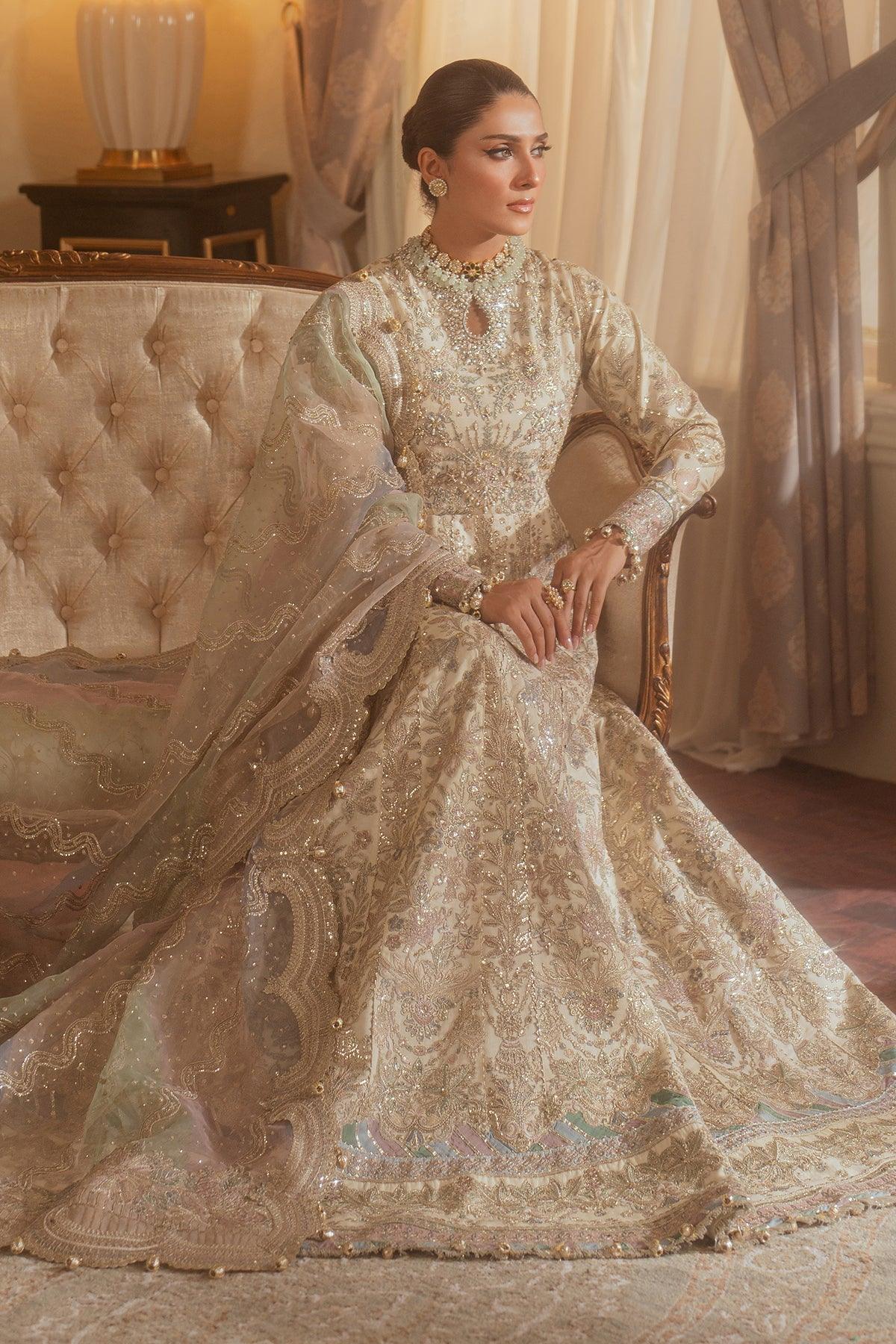 EMBROIDERED NET CH13-06 STITCHED